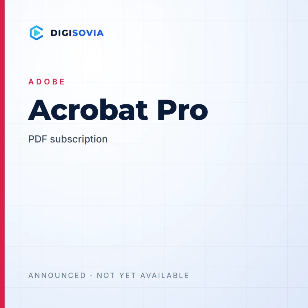 Adobe Acrobat Pro