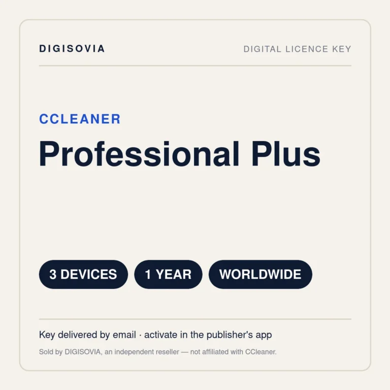 CCleaner Professional Plus 3 Devices 1 Year