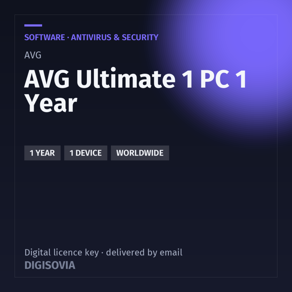 AVG Ultimate 1 PC 1 Year