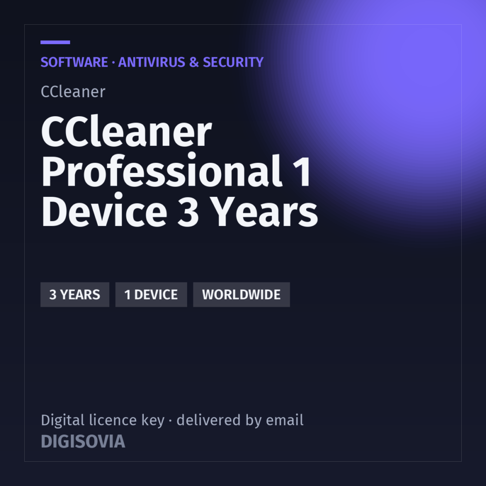 CCleaner Professional 1 Device 3 Years