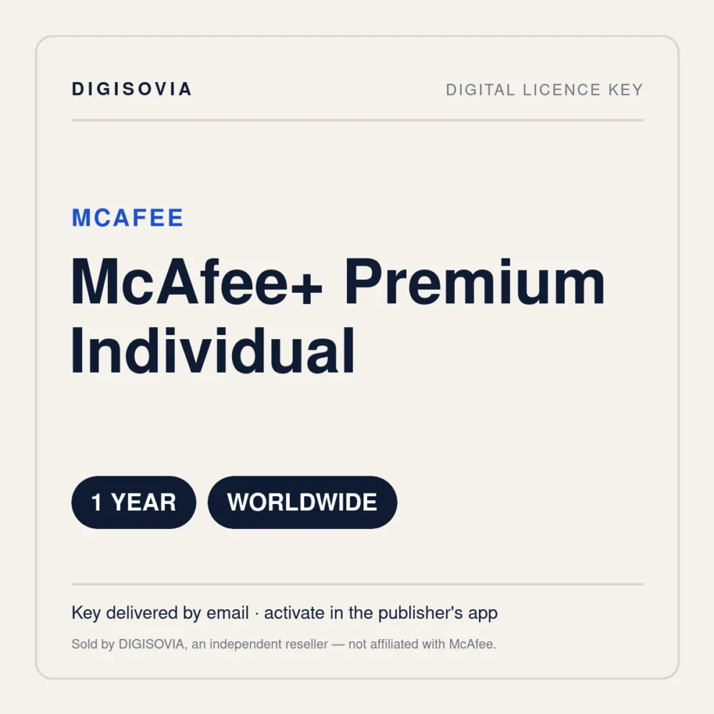 McAfee+ Premium Individual 1 Year