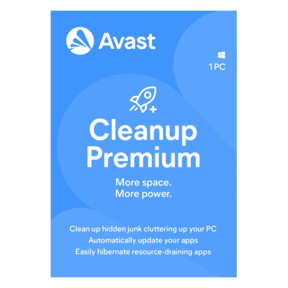 Avast Cleanup Premium 1 PC 1 Year