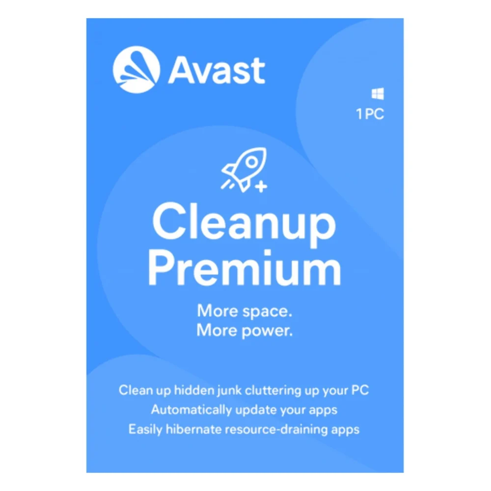 Avast Cleanup Premium 1 PC 1 Year