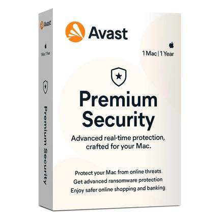 Avast Premium Security for Mac 1 Device 1 Year