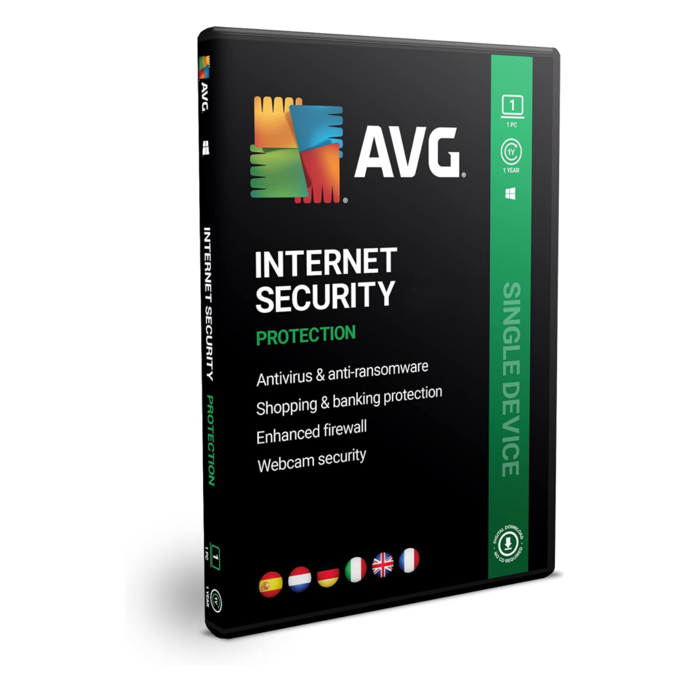 AVG Internet Security 1 PC 1 Year