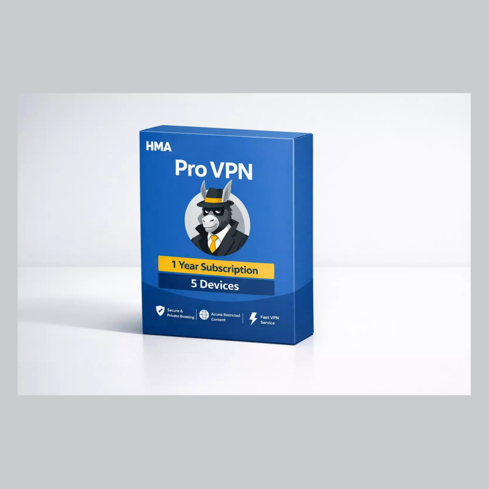HMA Pro VPN 5 Devices 1 Year