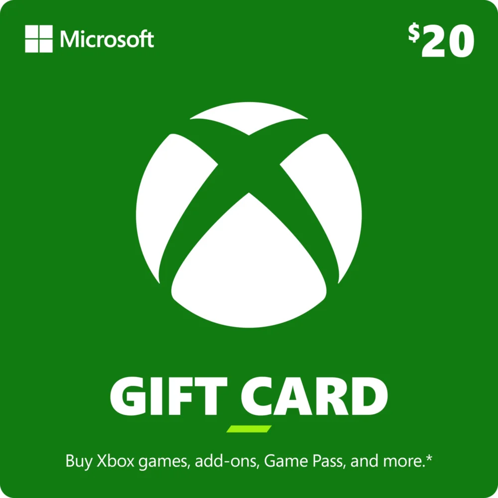 Xbox Gift Card $20 (USA)