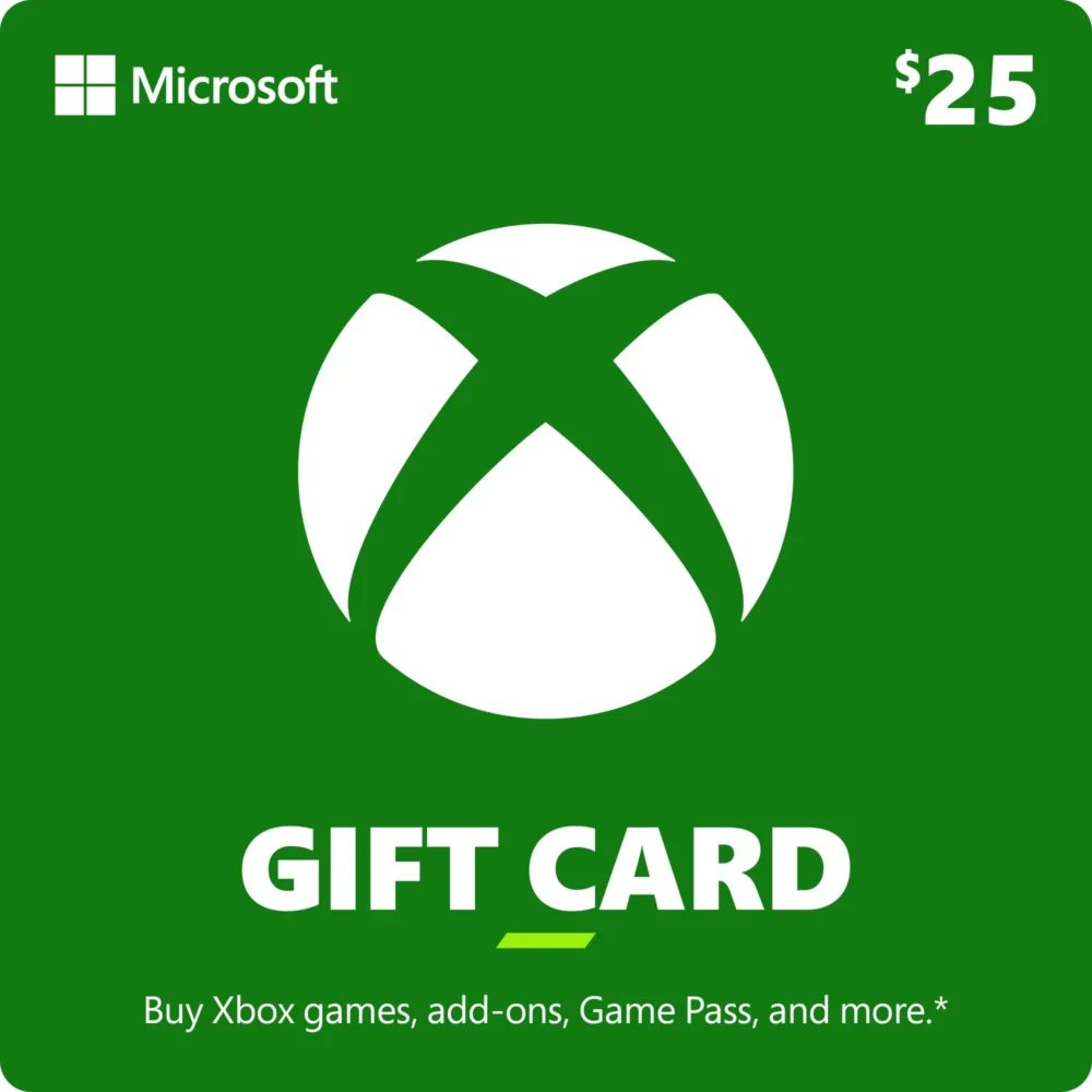 Xbox Gift Card $25 (USA)